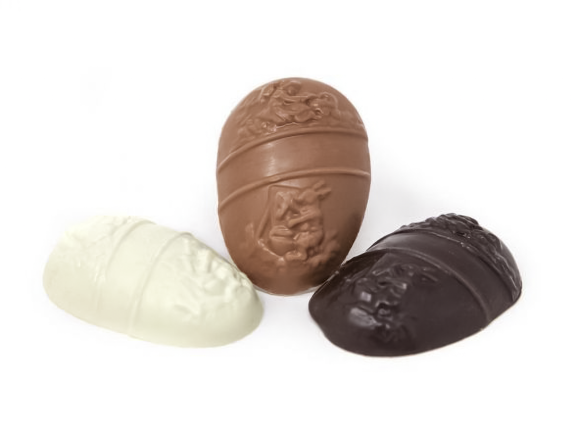 Solid Chocolate Half Egg – Florence's Chocolates